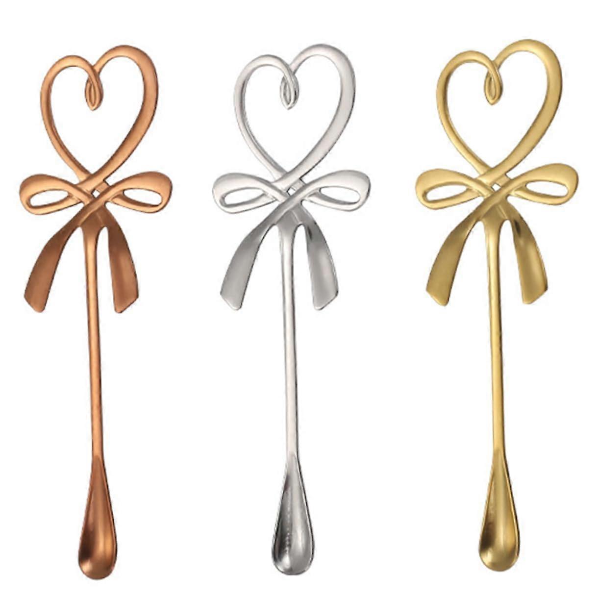 Set Of 3 Coffee Spoons, Music Spoons, Tea And Ice Cream Spoons, Cocktail And Appetizer Spoon Set