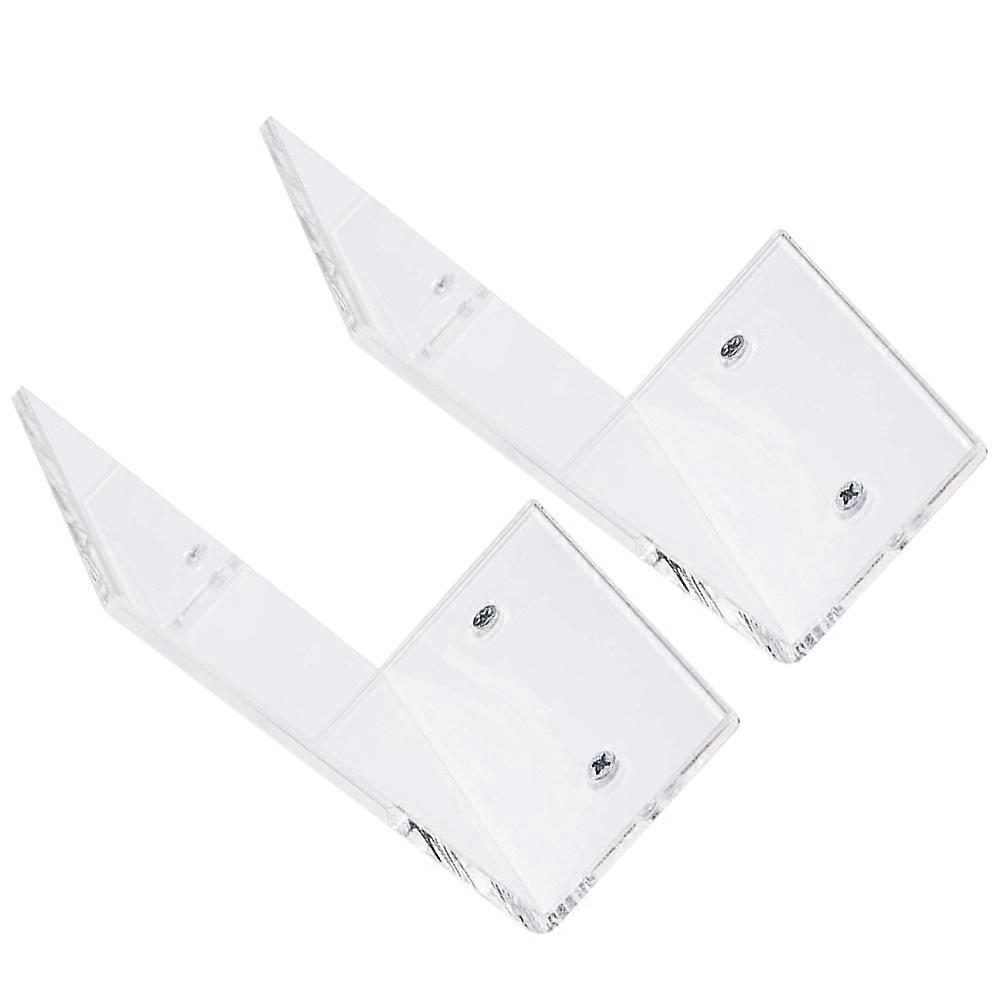 2pcs Acrylic Hanging Mounted Liquid Soap Hanger Practical Rack