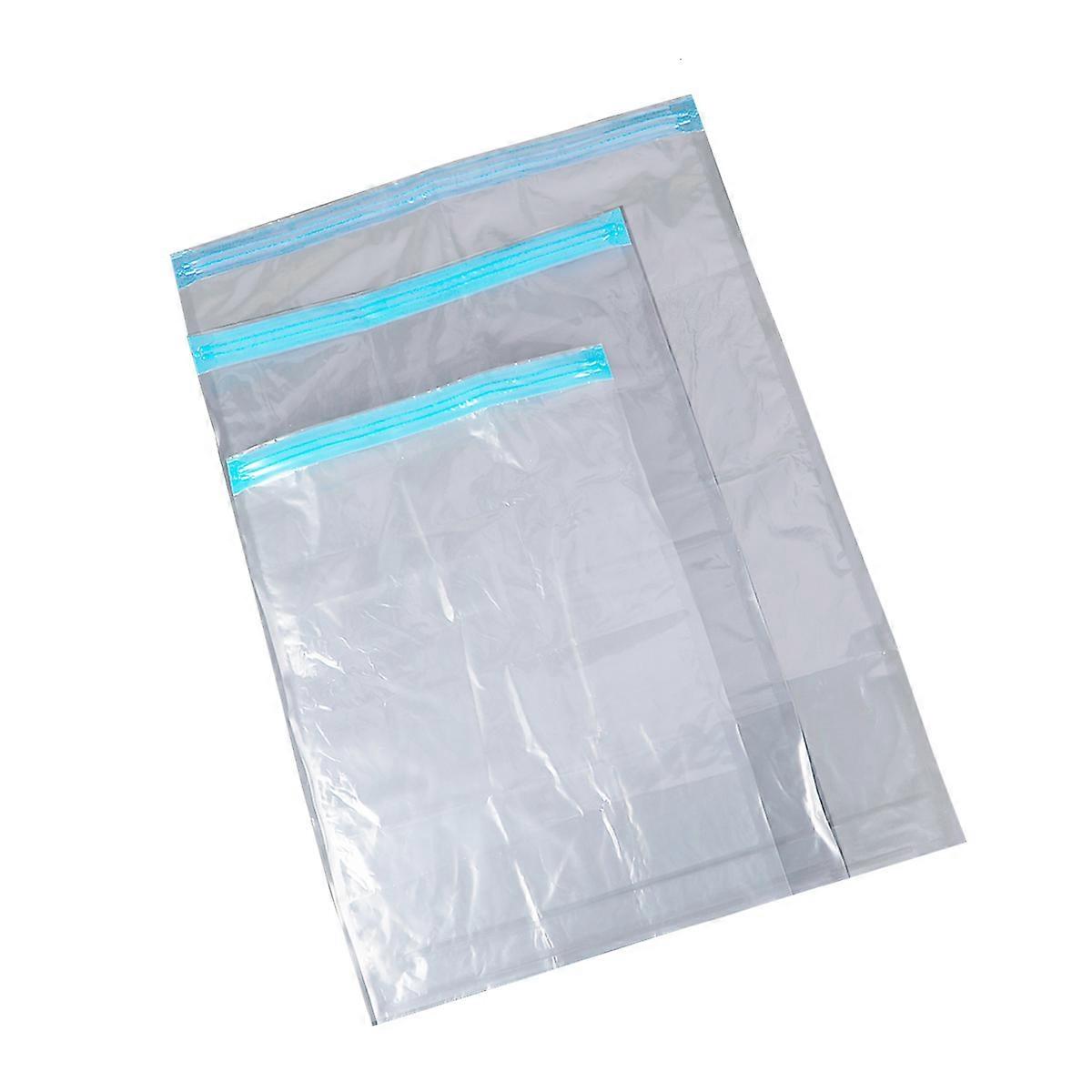 Reusable Compression Bags For Clothes Storage Hand Roll Vacuum Compression 12Pcs Efficient Use