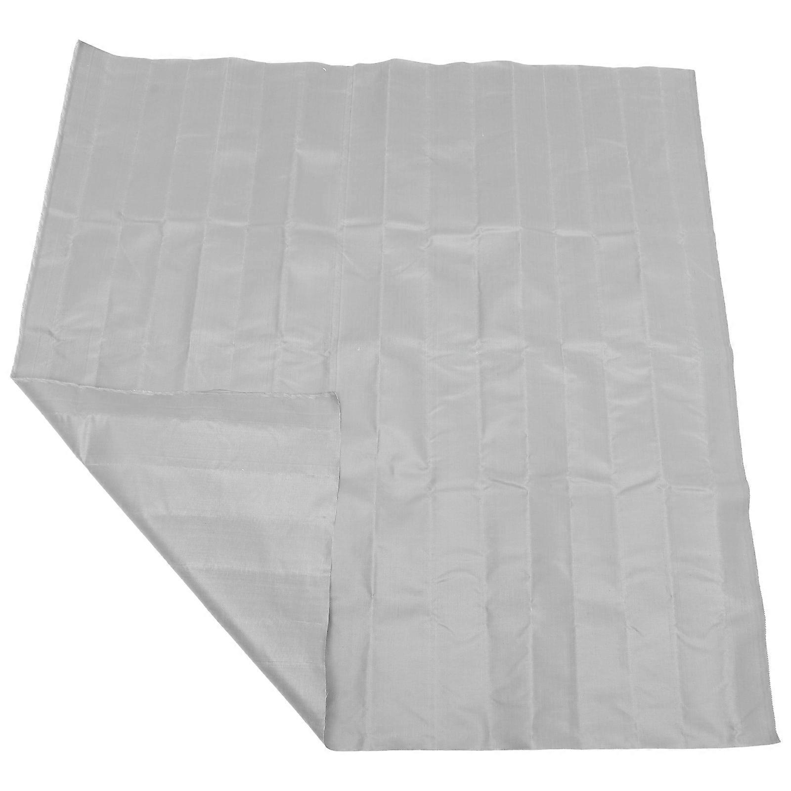 Insulated BBQ Blanket For Picnics And Outdoor Activities 100X100X0.2CM Silver Heat Insulation 1Pcs