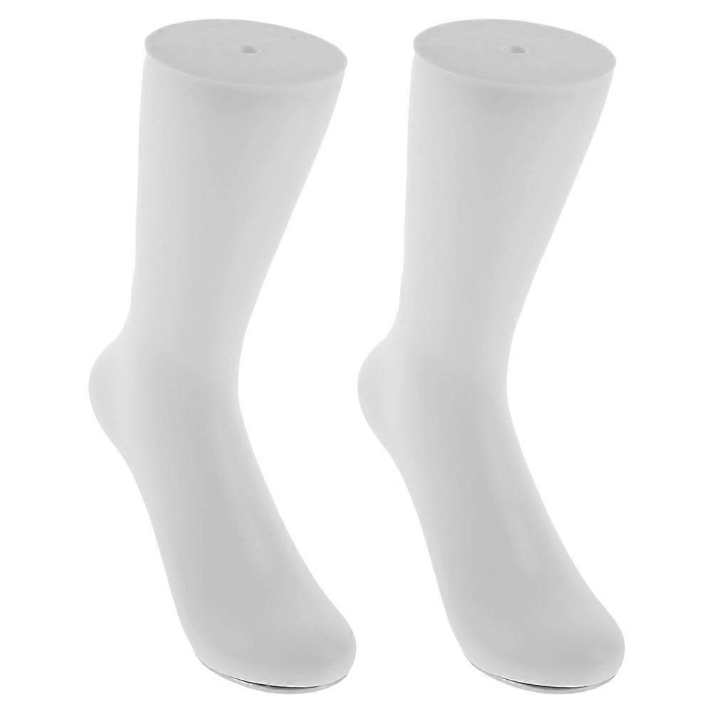Vinyl Sock Mannequin Feet Realistic Seamless Design for Sock Display, Versatile Foot Model for Retail and Photography