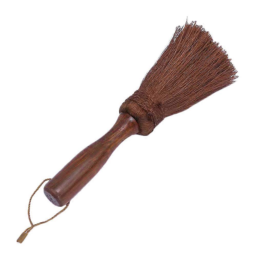 Curved Handle Cleaning Brush For Cookware And Kitchen Use Light Brown Color 1Pack