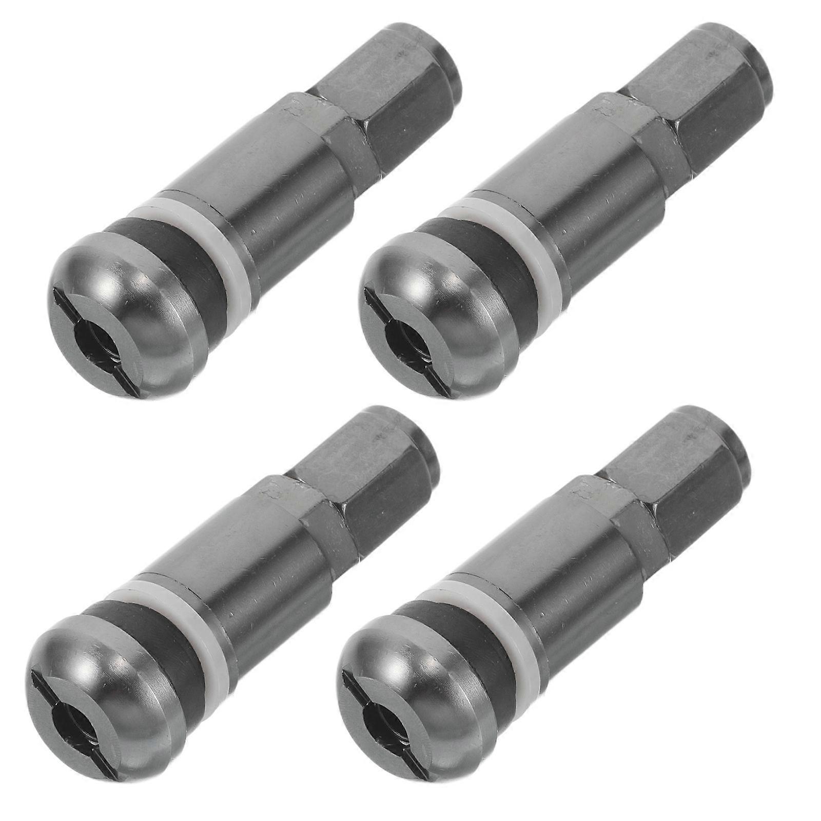 Here's a refined and professional product description based on your input:
**4PCS Aluminum Alloy Valve Stem Caps for Car Tires – Durable Tubeless