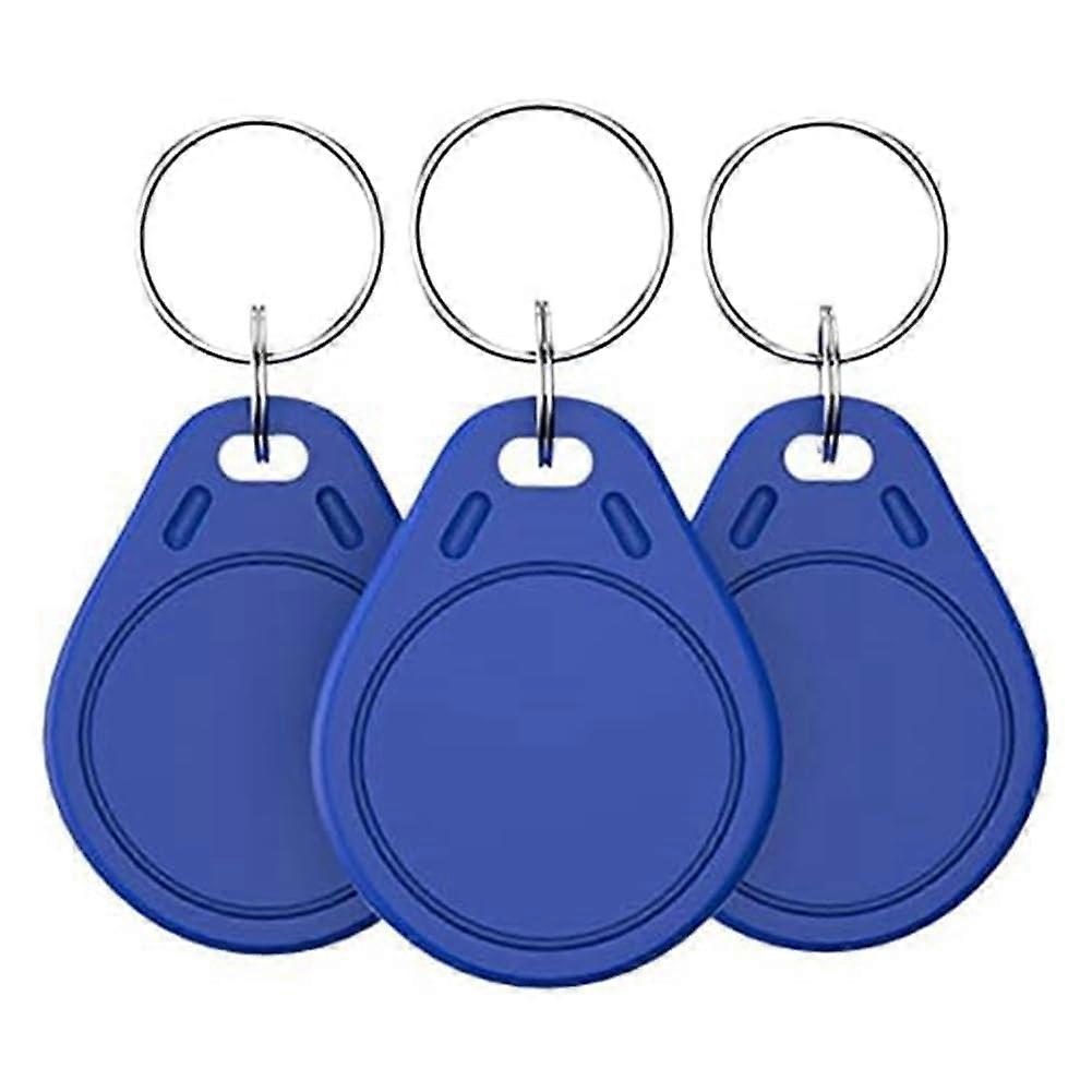 100 Smart UID RFID Cards Rewritable NFC Key Fobs for Access Control Systems