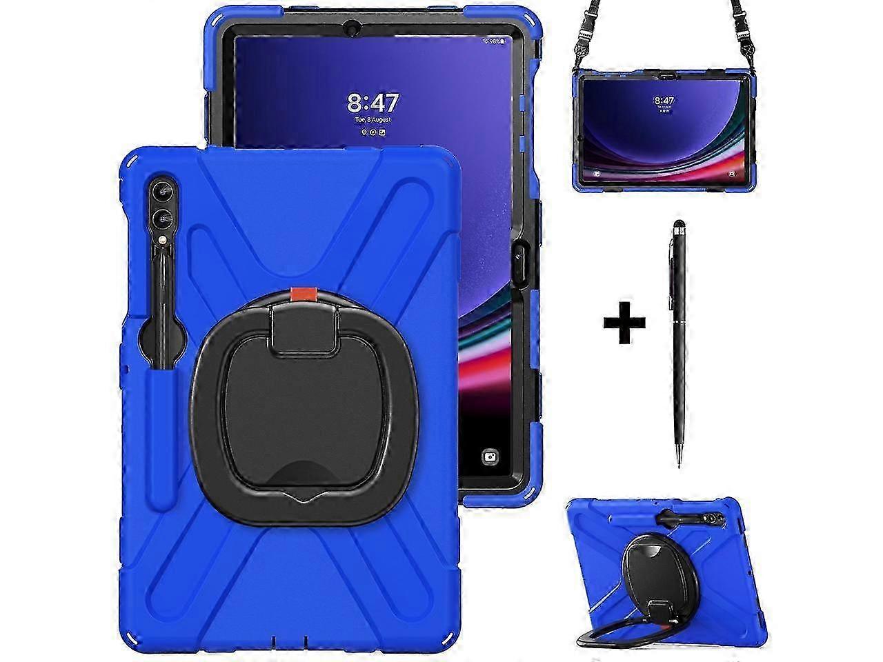 2025 Case for Samsung Galaxy Tab S10 Plus 2024 / S9 Plus 2023 / S9 FE Plus / S8 Plus 2022 / S7 FE 2021 / S7 Plus 2020 12.4 inch Shockproof Cover with