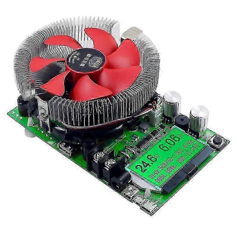 150W 200V 20A Digital Electronic Load Tester with LCD Screen and Adjustable Settings