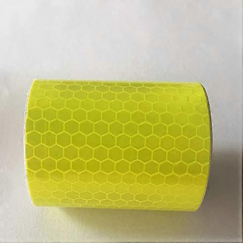 Reflective Tape 5 cm x 3 m, Adhesive Reflector Strip For Cars, High Visibility, Yellow