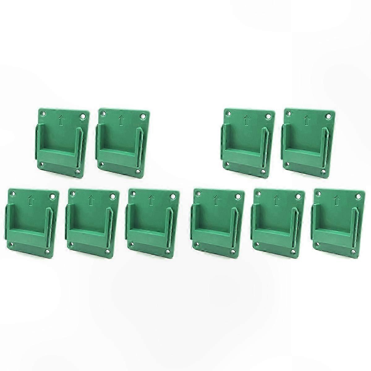 10-Pack Wall Mount Tool Holder Brackets For Power Tools