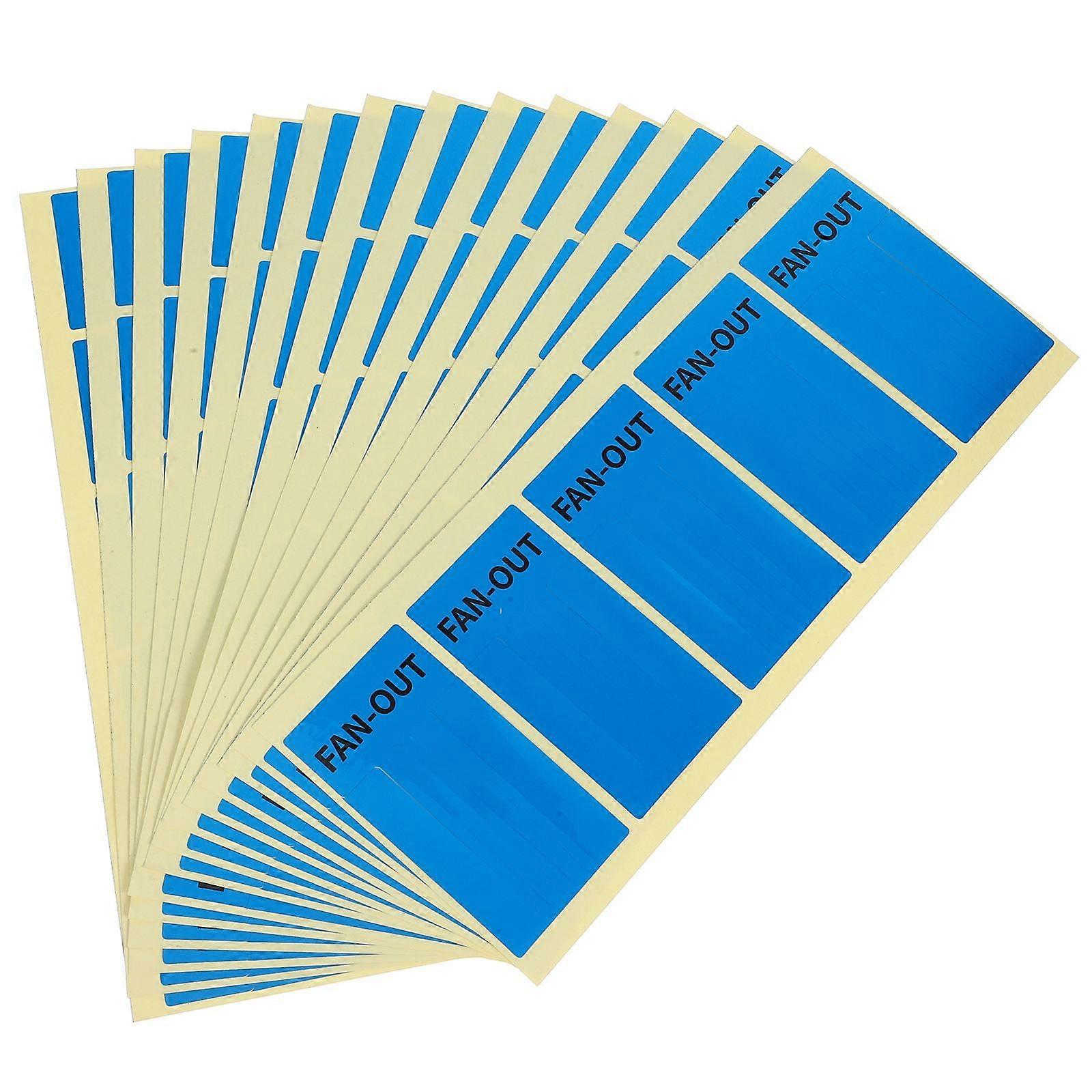 10 Sheets Self Adhesive Air Conditioner Stickers for Airflow Indicating Air Conditioner Stickers Indicating Decal Airflow Indicating Sticker Air Condi