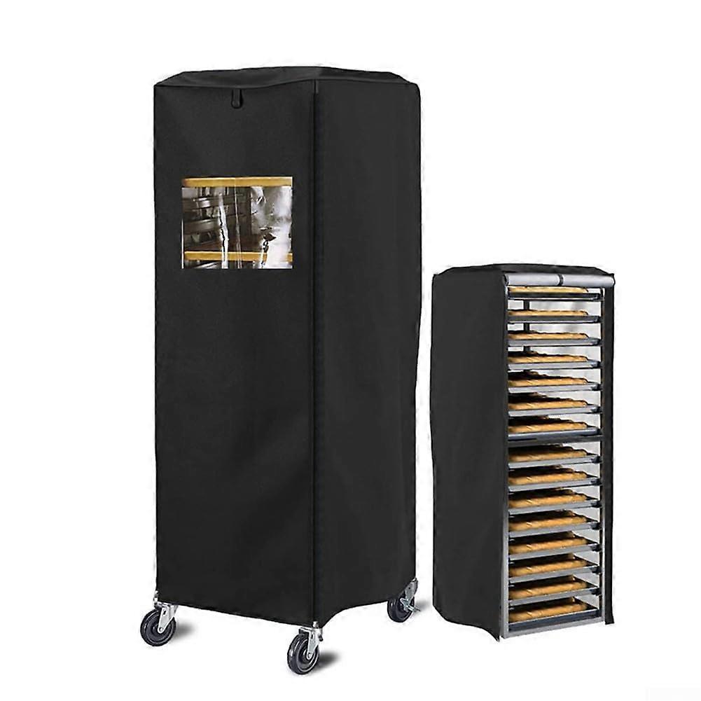 Commercial Bakery Cover 420D Waterproof Dustproof Material PVC Window for Enhanced Bread Display and Protection
