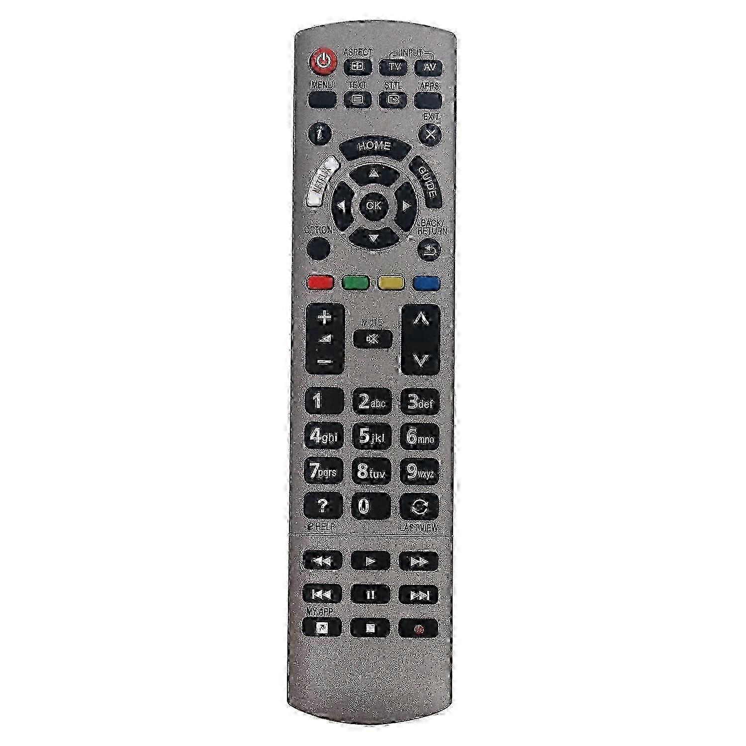 Remote Control N2QAYB001115 - Universal Battery-Operated Replacement for Panasonic TV Edition 0816