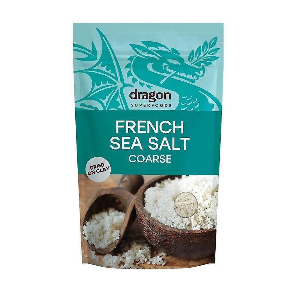 Dragon Superfoods Rein Französisches Meersalz grob 500g - 2er Pack