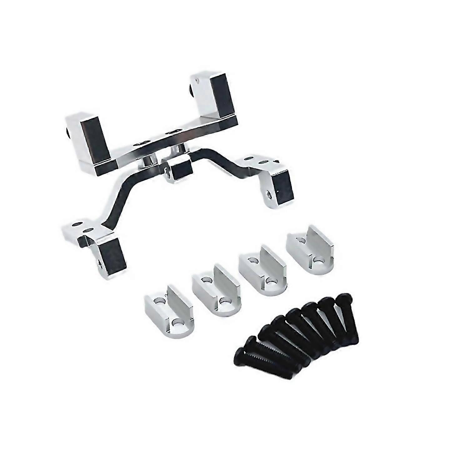 For Steering Gear Fixed Base Set For 110 C74 116 Rc Car Silver