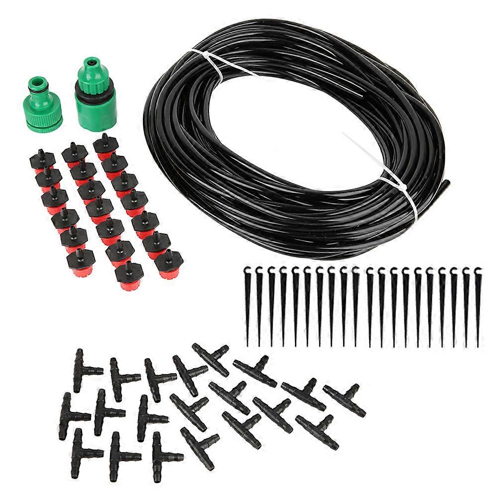 20M Micro Drip Irrigation System with Auto Timer Garden Hose Kit