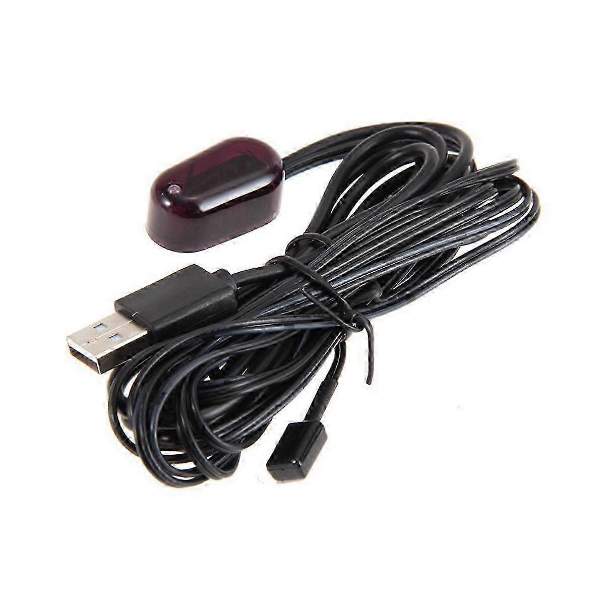 IR Extender Infrared Repeater Remote Control Receiver Emitters IR Remote Repeater USB Plug for Box Stereo Receiver HD TV
