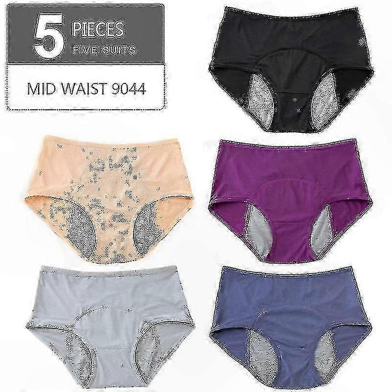Leak-Proof Menstrual Underwear L-7XL - Waterproof Breathable Menstruation Protection Solution