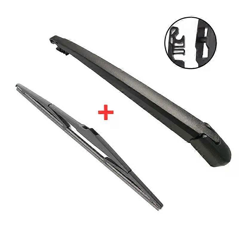 Apply Rear Wiper Blade & Arm Set Kit For Mazda 3 2012--2015 Windshield Windscreen Rear Window