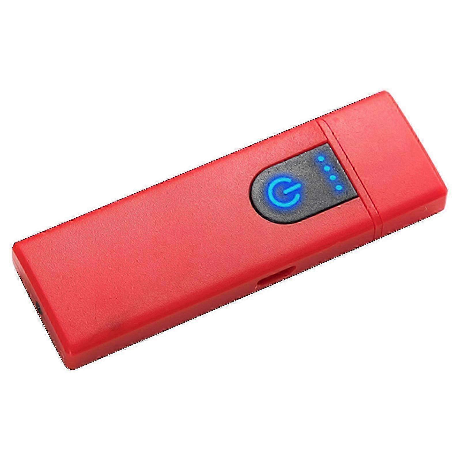 USB Rechargeable Touch Lighter with Induction Heating and Flame-Free Electronic Operation
