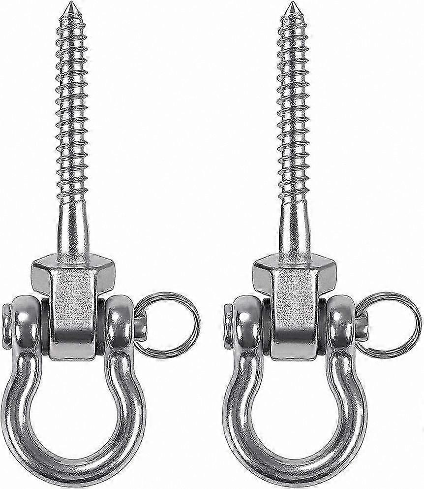 Durable Stainless Steel Swing Hangers, Rust-Resistant Hardware for Playsets