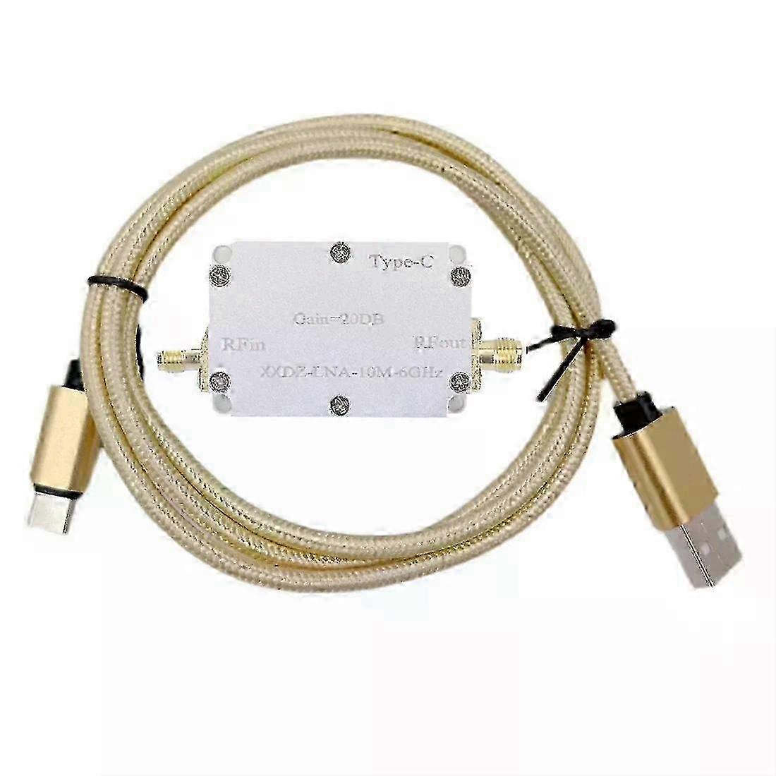New 10M-6GHz Low Noise Amplifier Gain 20/30/40DB High Flatness LNA ...