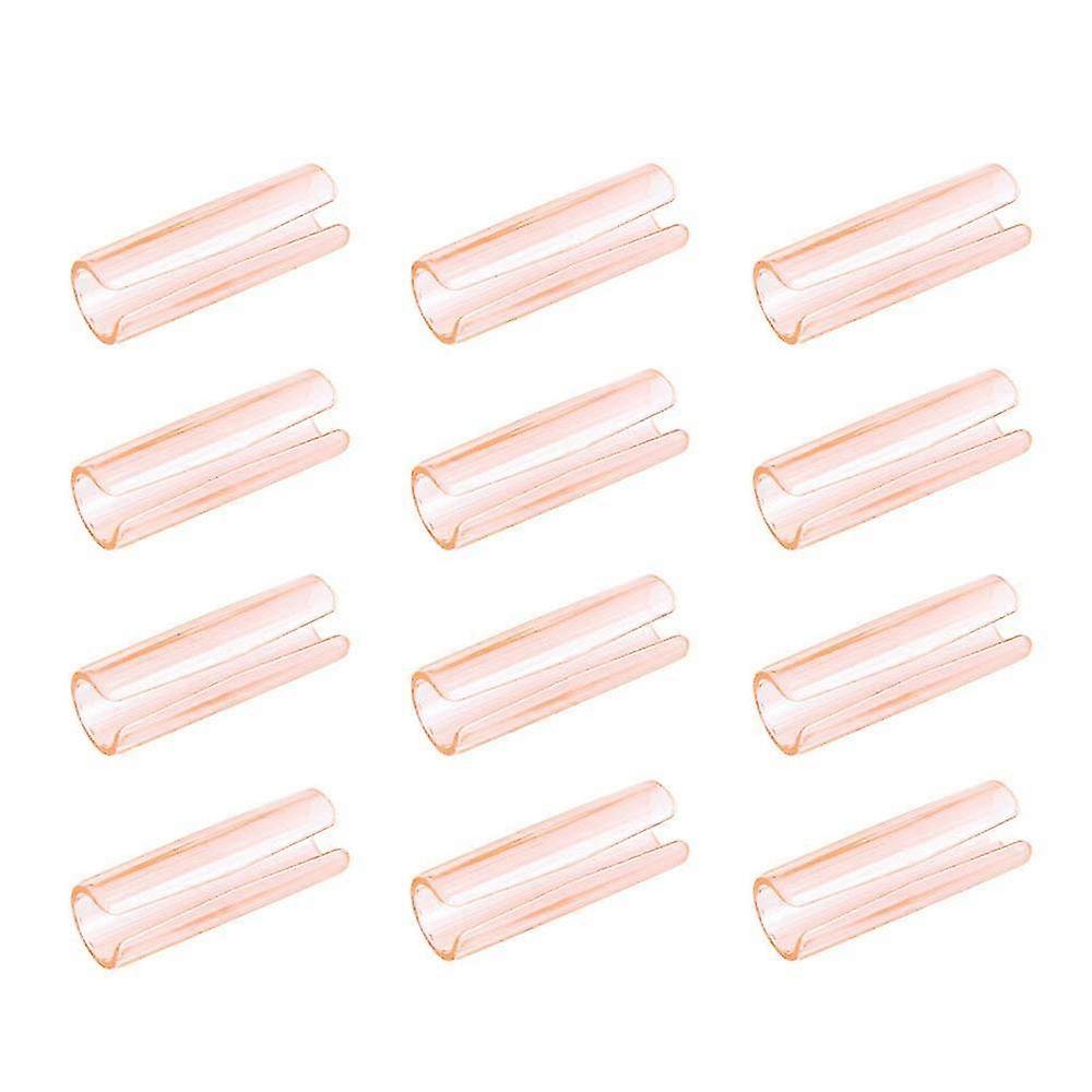 12pcs Invisible Bed Grippers Cylindrical Durable Clips Fasteners Sh...