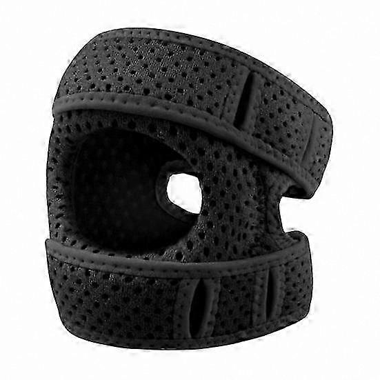 Breathable Knee Brace with Shock Absorption for Arthritis Support - Adjustable Strap for Sports and Running Relief Solution