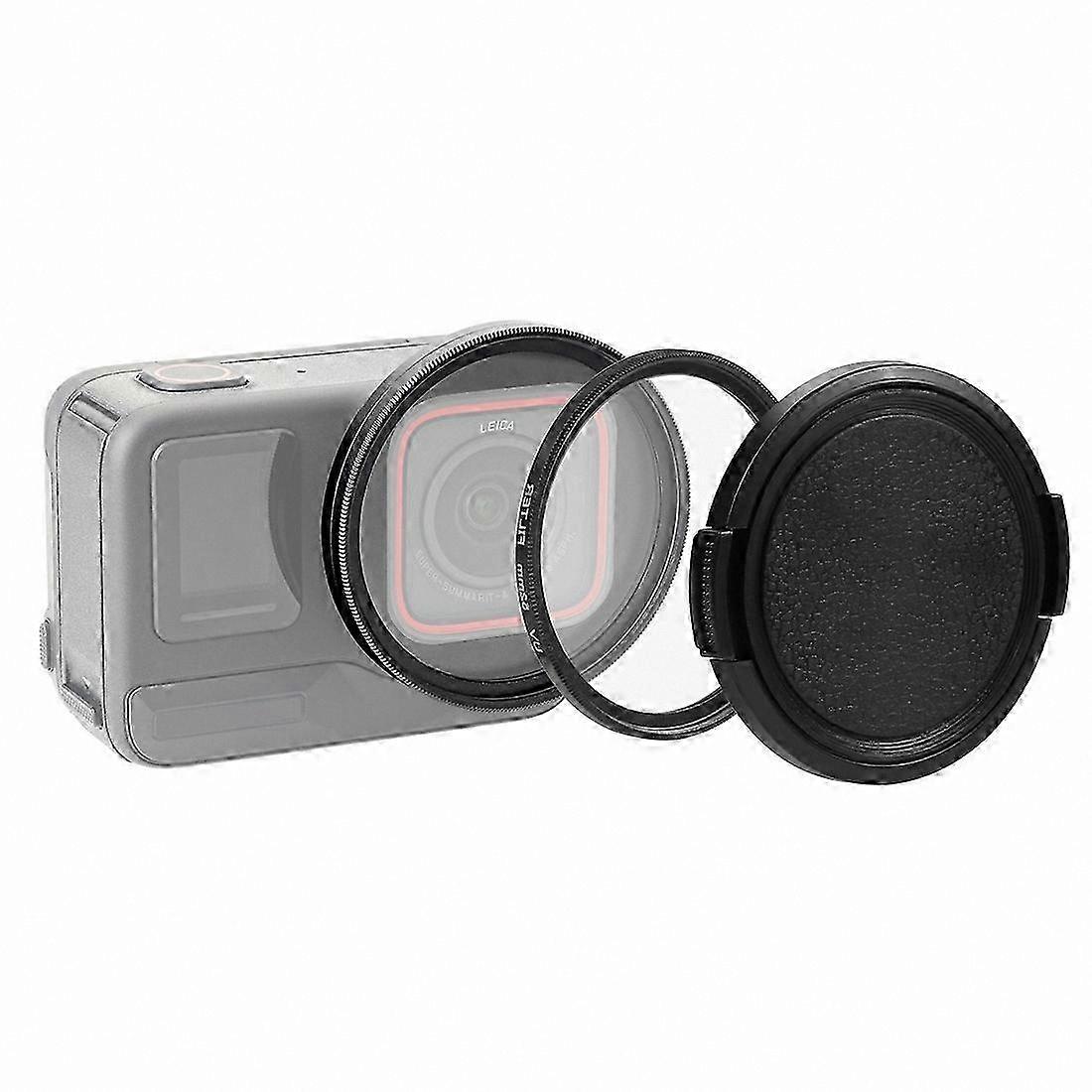 UV Lens Filter Adapter 52mm for Action Camera Accessories-Compatible with Insta360 Ace Pro & Pro 2