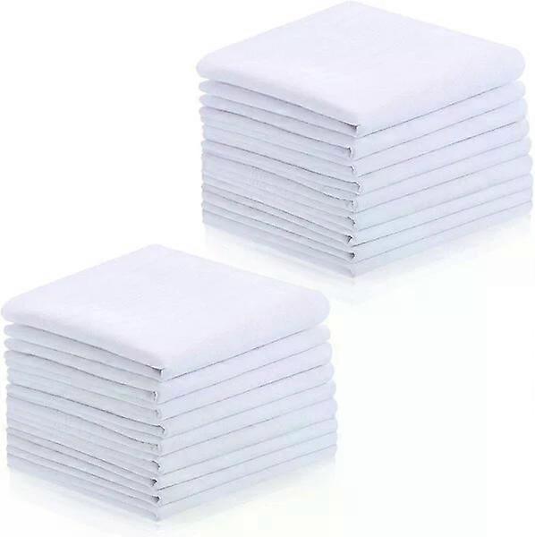 Men's handkerchiefs, 18-piece set, pure cotton, soft, suitable for multiple scenarios