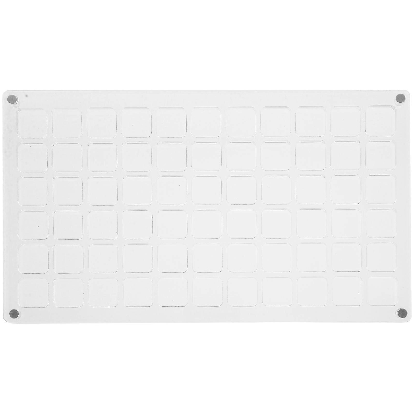 Acrylic Nail Art Organizer with 36 Compartments for Efficient Storage and Easy Item Identification