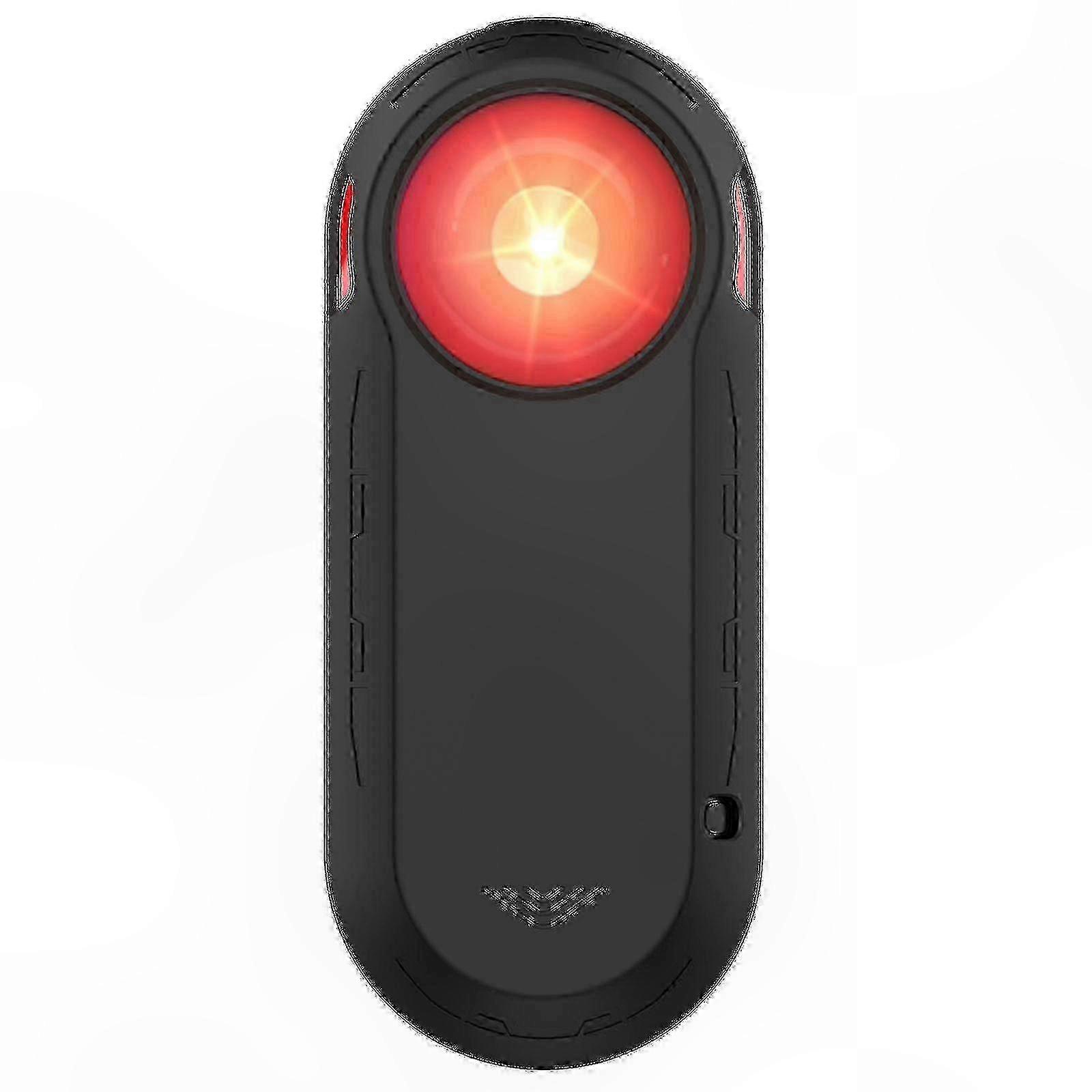 Cycling Rearview Radar Tail Light with Visual and ble Alerts for Vehicles up to 153 Yards