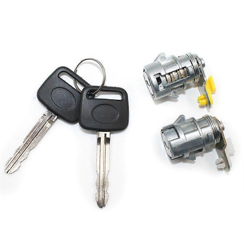 Door Lock Set with Key(L & R) for 89-95 Toyota Pickup 89-98 4Runner for Toyota Door Lock Cylinder K