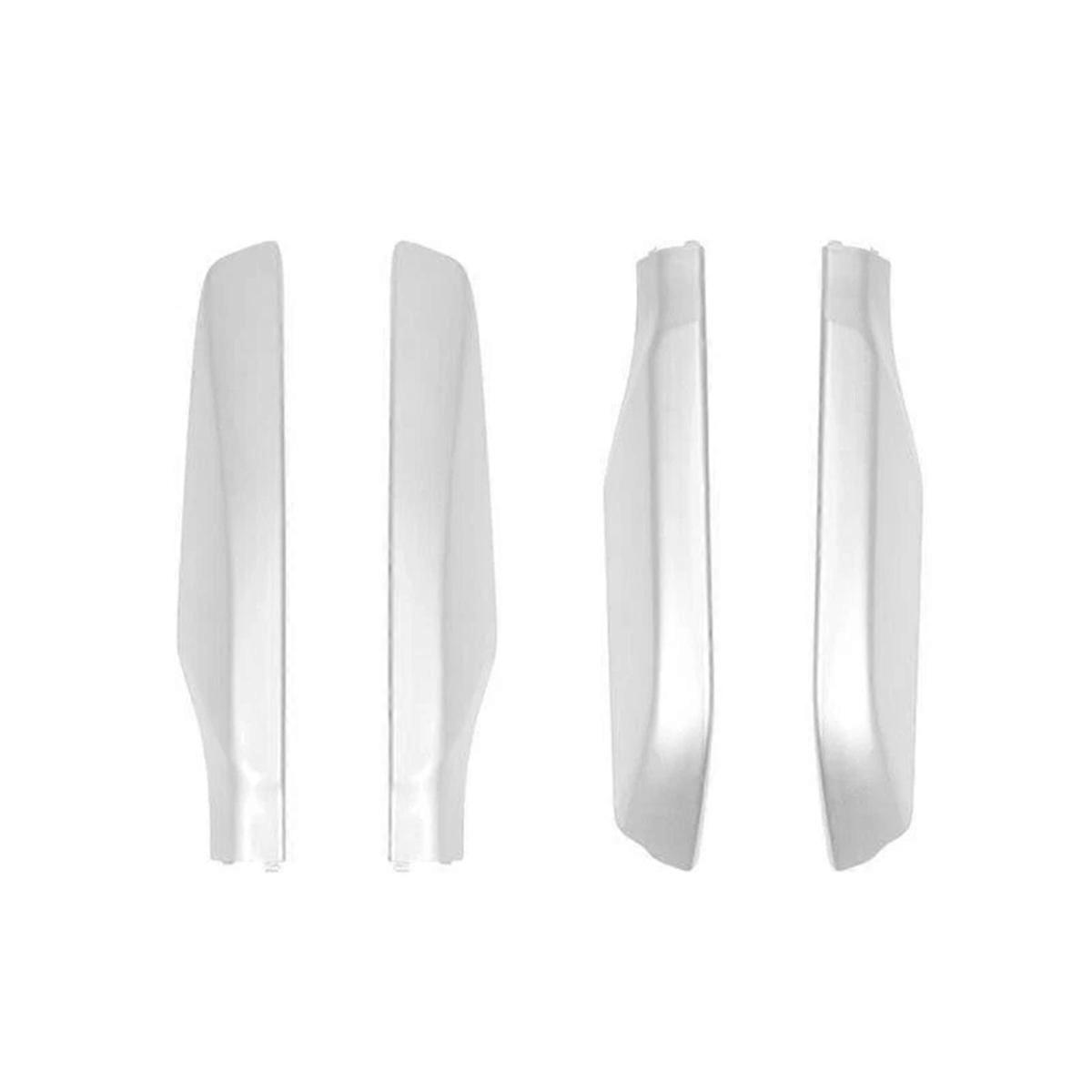 4pcs Roof Rack Cover Roof Bar Roof Rail End Shell Replace for Prado 150 FJ150 2010-2019 Silver