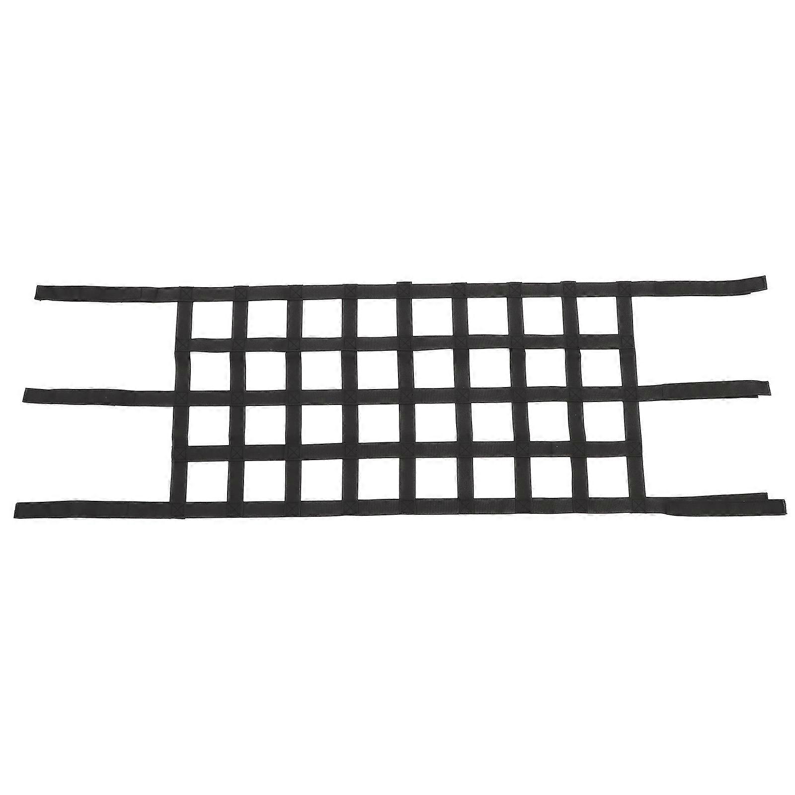 Car Roof Net Storage Net for Car Use with 1Pcs Black Organizer