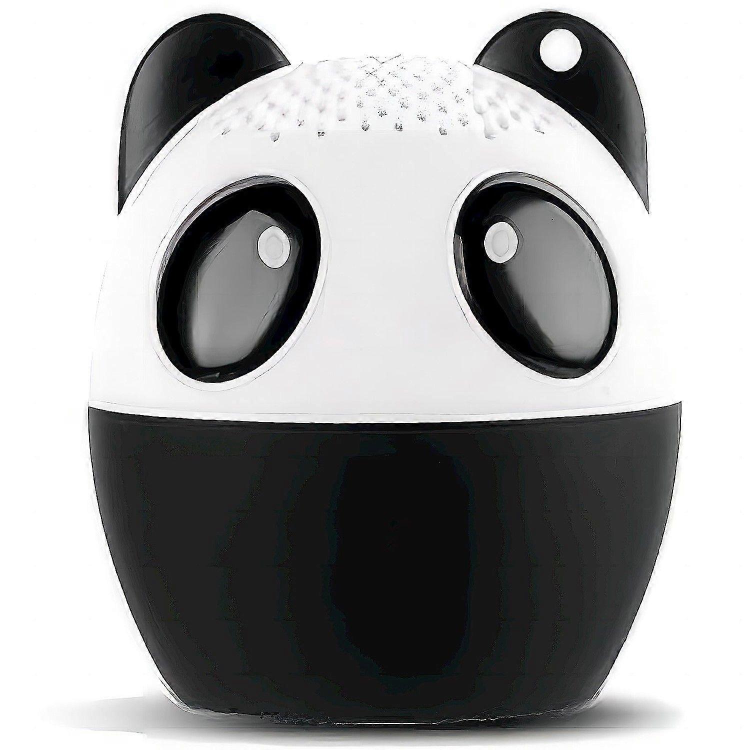 1.77 Inch Portable Mini Bluetooth Speaker Wireless with Lanyard, Cute Panda Bluetooth Portable Speakers 5.0 for iPhone Android Home Indoor Outdoor Tra