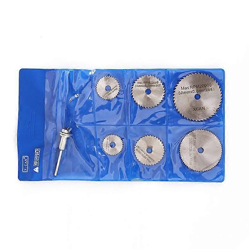 7 Pc Circular Saw Disc Set Accessory Mini Drill Rotary Tool WooW4 Cutting