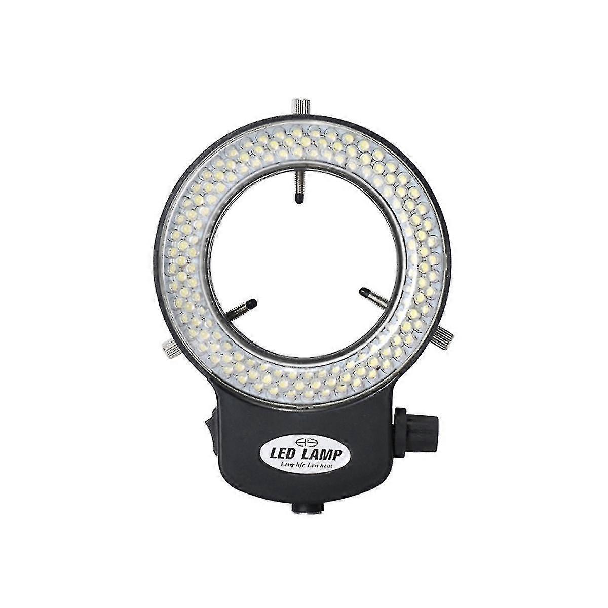 144 LED Microscope Ring Light Adjustable Brightness for Industrial Applications