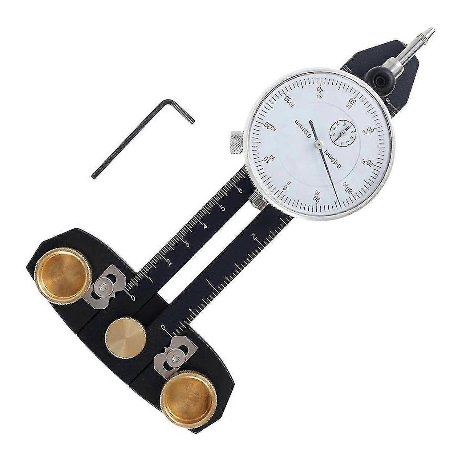 Saw Alignment Gauge, Table Saw Dial Indicator 0.01 mm Adjustable Table Saw Alignment Gauge Calibrator for Table Saw