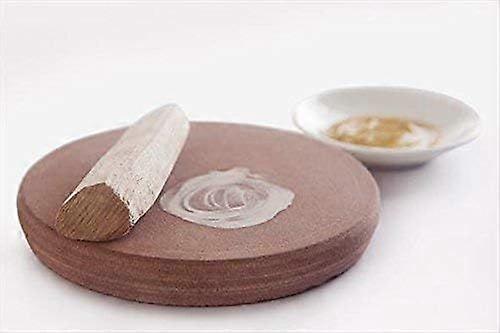 Chandan Pata with Natural Chandan Stick for Tilak and Havan 6 Inch