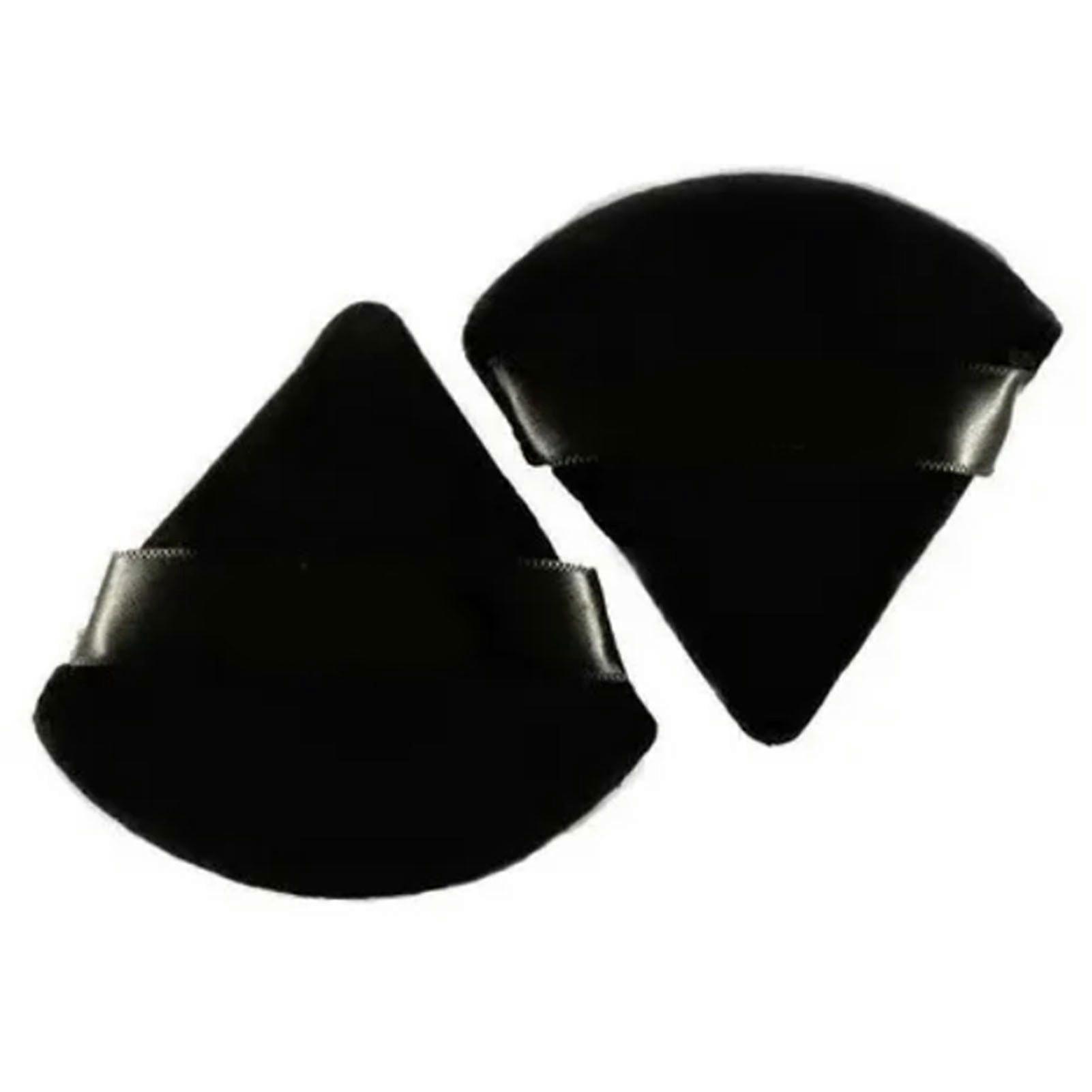 2PCS Triangle Powder Puff Portable Reusable Latex Foam Cosmetic Foundation Sponge for Makeup