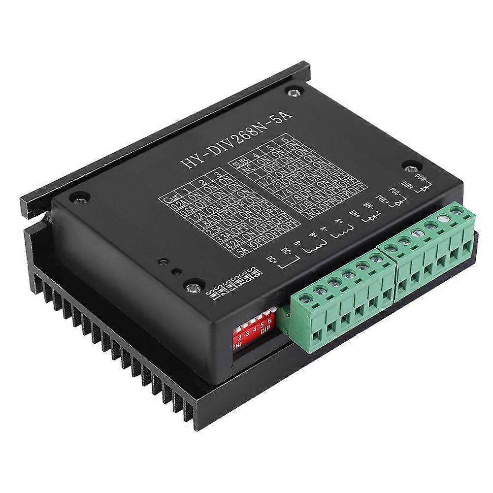 Hybrid Stepper Motor Driver Two Phase CNC Controller 0.2-5A TB6600 DC12-48V Input