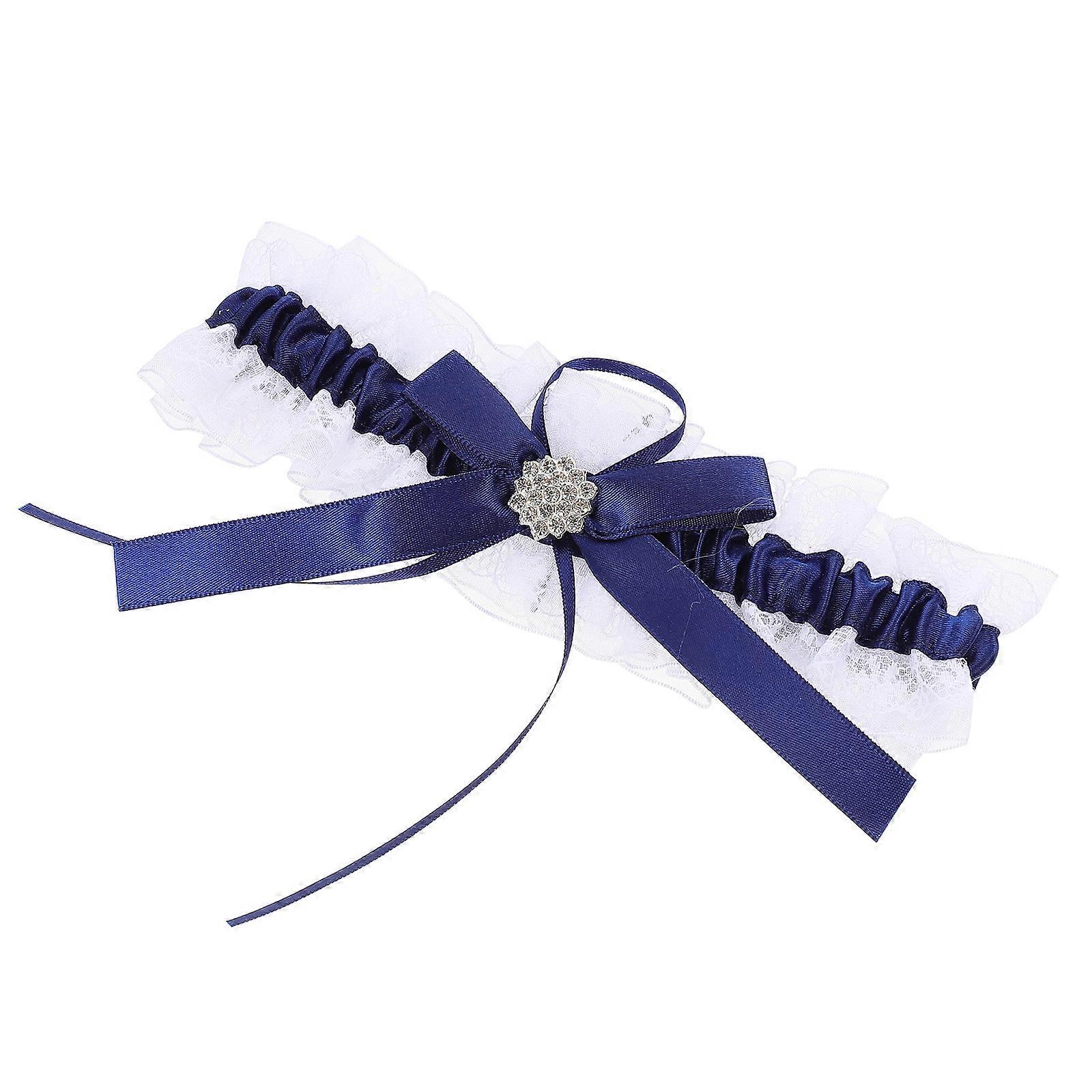 Wedding Accessory Practical Thigh Garter for Decoration 2Pcs Lace Leg Rings