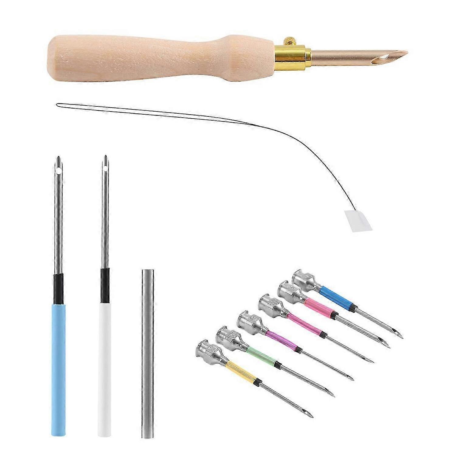 11Pcs Punch Needle Tool Kit Embroidery Stitching Punch Needle