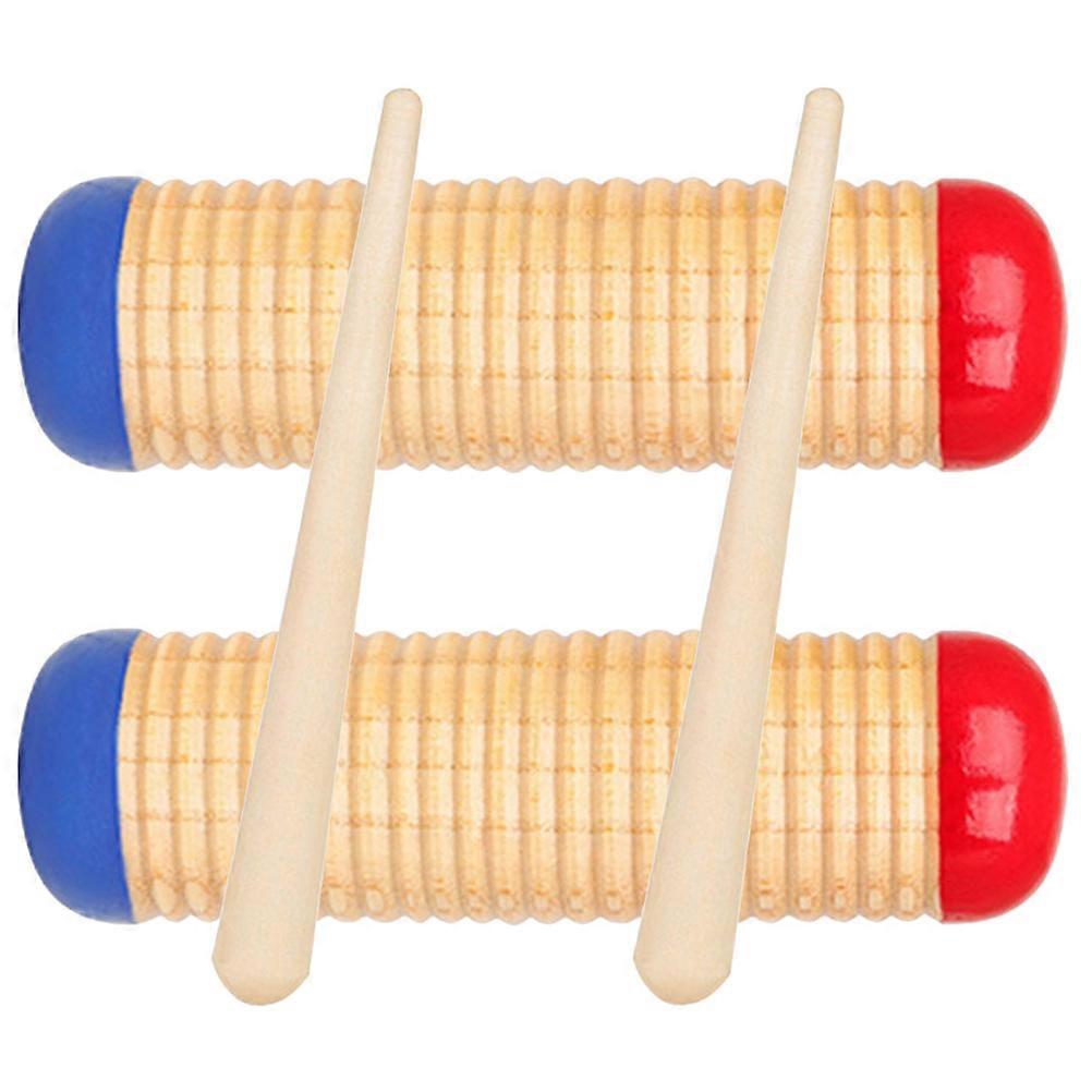 Rhythm Sand Shakers Wooden Instrument for Accompaniment 8Sets