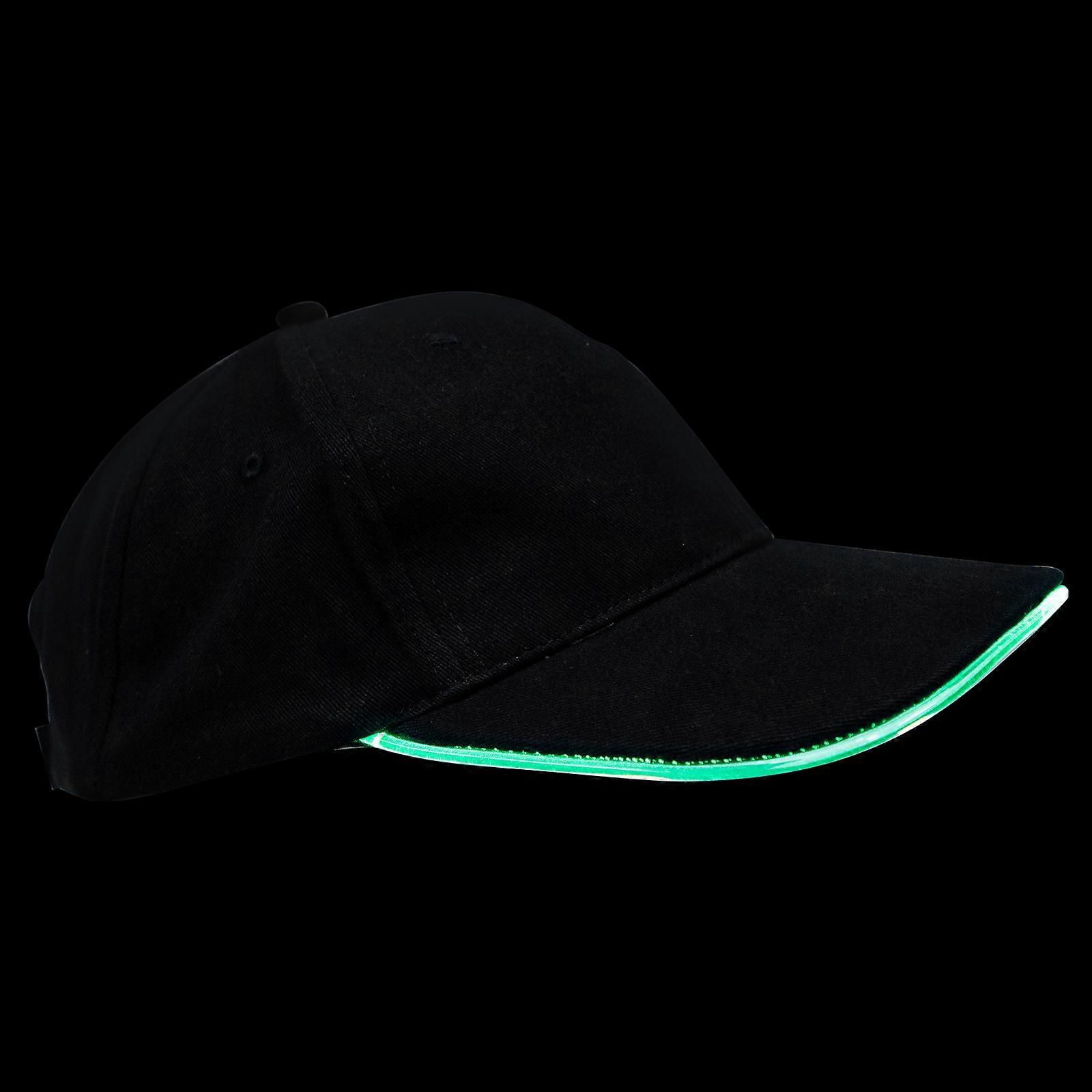LED Baseball Cap with Light for Outdoor Wearing Material Providing Adjustable Size 1 Set