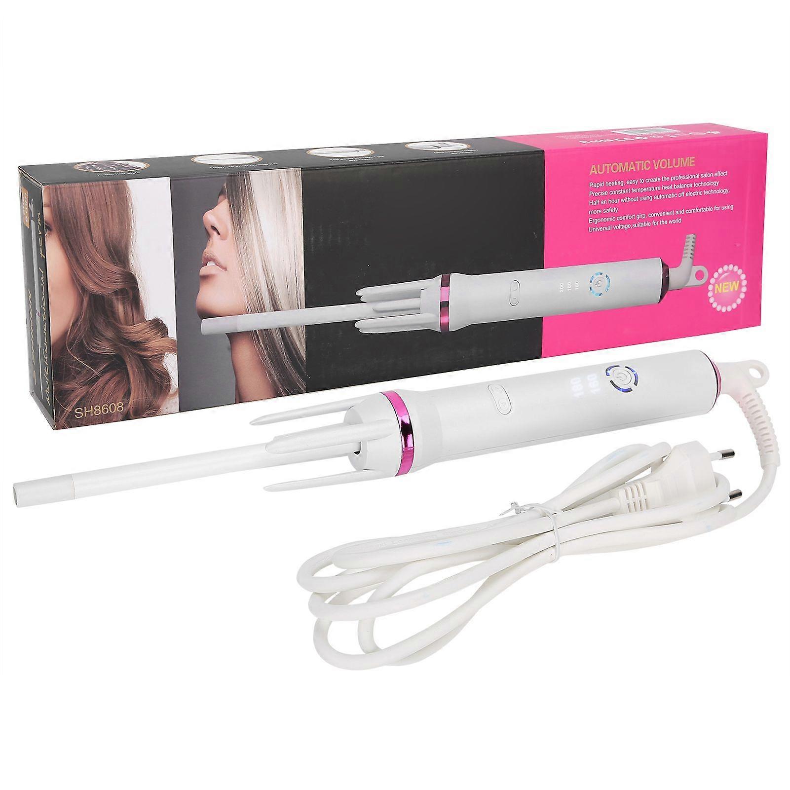 Automatic Curling Iron 3 Gears Adjustable Temperature Auto Curling Wand EU Plug 110?240V