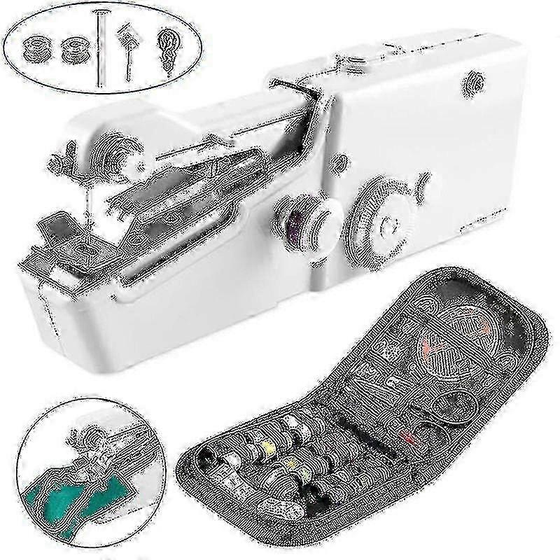 Hand Sewing Machine Mini Handheld Sewing Machine Portable
