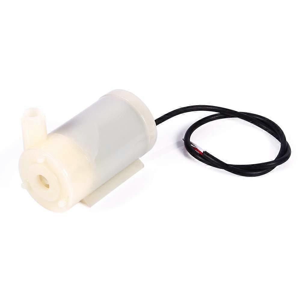 Mini Submersible Motor Pump DC 34.5V Low Noise Aquarium Water Pump JTDC3W Horizontal 100 L/H