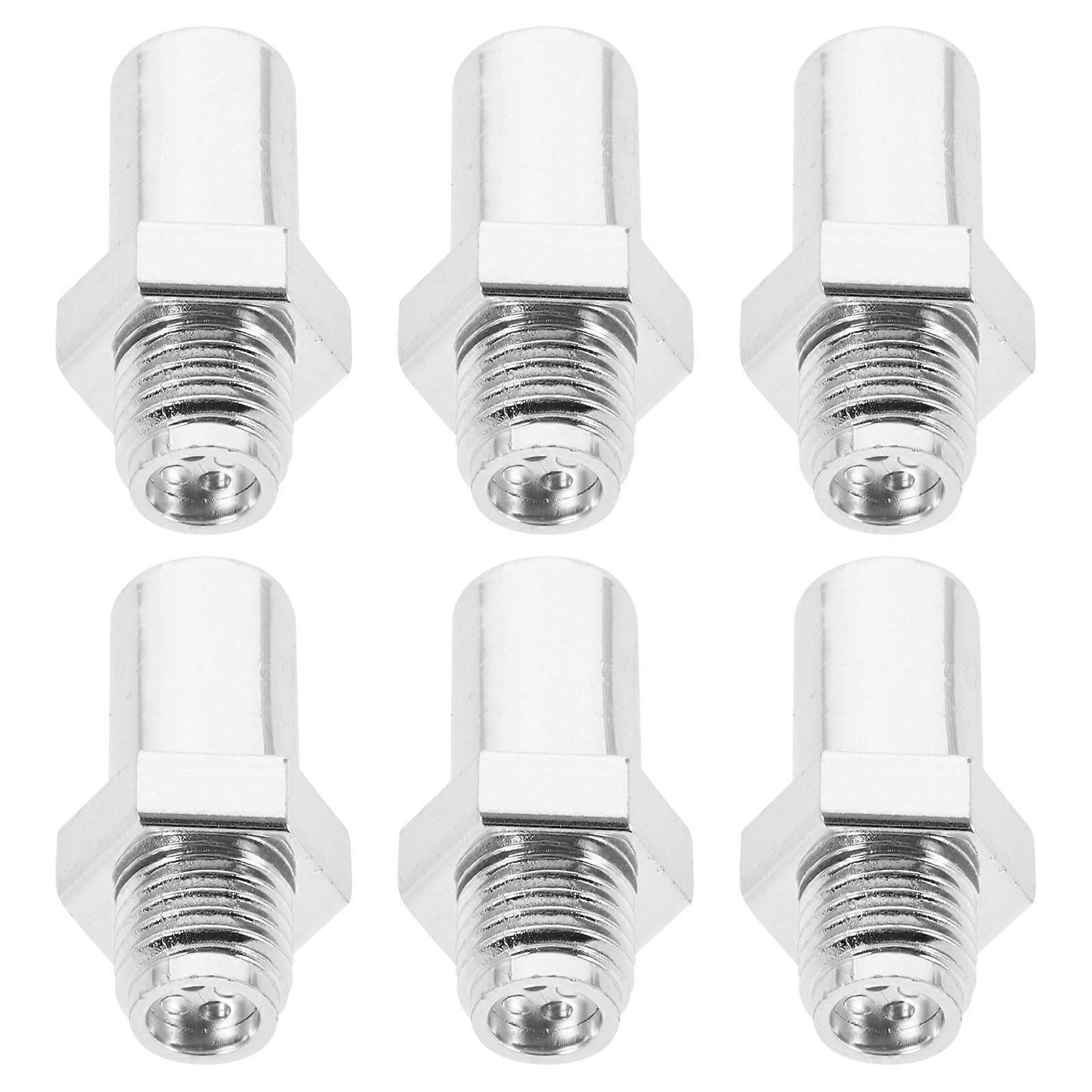 Fire Extinguisher Nozzles Replacement Small Nozzle Silver 18Pcs for Water-Based Use