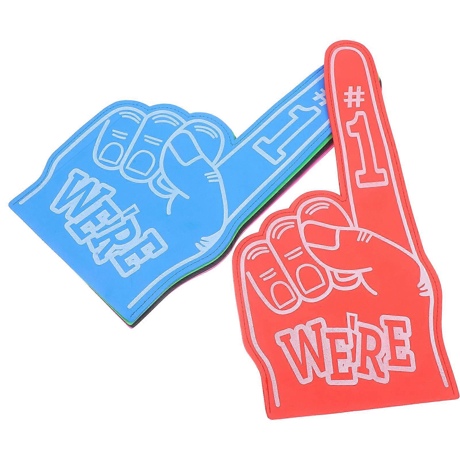 25Pcs Foam Finger Cheerleading Hand for Decor Eva Material