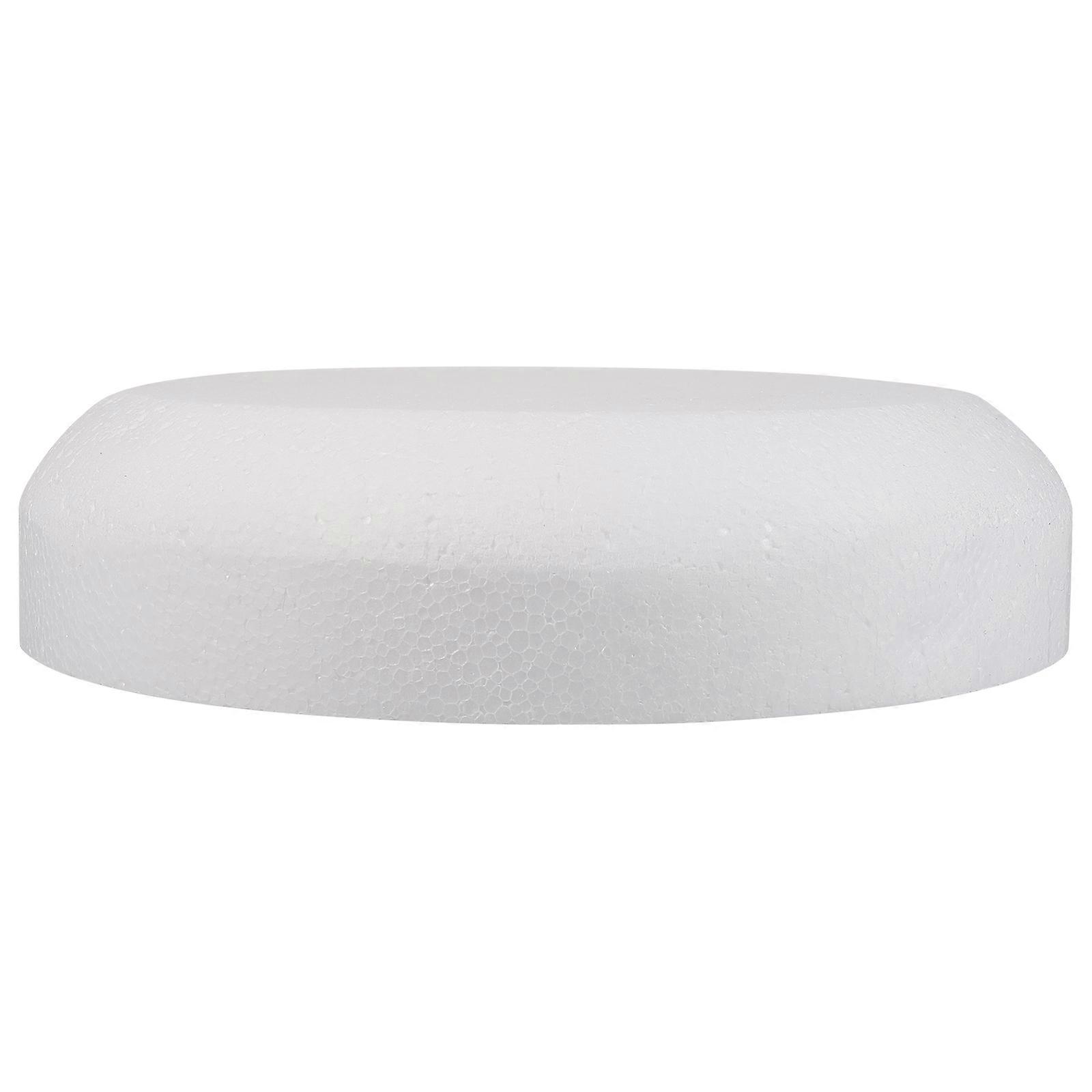 Foam Cake Shape Mold for Cake Decorating Exercise 1Pcs White Birthday Mold